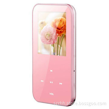 1.8 Inches MP4 Player with FM radio, A-B Repeat, Built-in Lithium-ion Battery, Supports TF Cards